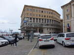 Ancona, Gebude der Banca di Ancona an der Piazza della Repubblica (31.03.2022)