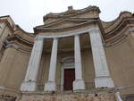 Ancona, Kirche des Allerheiligsten Namens Jesu, erbaut von 1605 bis 1743 (31.03.2022)