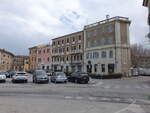 Senigallia, Huser an der Piazza Manni (31.03.2022)