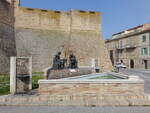 Offida, Monumento ai Caduti an der Piazzale delle Merlettaie (29.03.2022)
