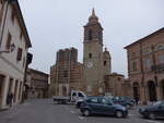 Ripe San Ginesio, Pfarrkirche San Michele in der Via Roma (30.03.2022)