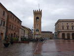 Recanati, Torre Civica am Corso Persiani (31.03.2022)