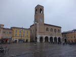 Fano, Palazzo del Podesto an der Piazza Venti Settembre (31.03.2022)