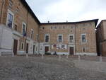 Urbino, herzoglicher Palast Palazzo Ducale, erbaut durch Luciano Laurana (01.04.2022)