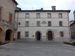 Sant Angelo in Vado, Museum Vecchi Mestieri in der Via Roma (01.04.2022)