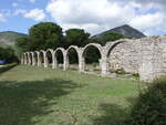 Castel San Vincenzo, alter Kreuzgang des Kloster San Vincenzo (17.09.2022)