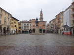 Casale Monferrato, Mazzini Denkmal an der Piazza Guiseppe Mazzini (06.10.2018)