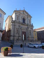 Mondovi, Chiesa della Missione, erbaut von 1664 bis 1678 durch Giovenale Boetto (03.10.2018)