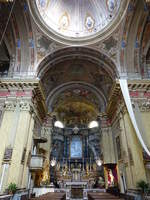 Cuneo, barocker Innenraum der Pfarrkirche St.