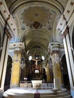 Savigliano, barocker Innenraum der St.