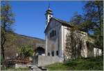 Die kleine Kirche von Verigo, einen Ort im Valle Vigezzo.