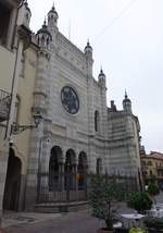 Vercelli, Synagoge, erbaut 1878 durch Giuseppe Locarni (06.10.2018)