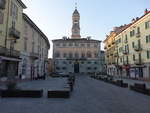 Ivrea, Rathaus an der Piazza Ferruccio Nazionale (05.10.2018)