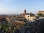 Blick ber die Dcher von Castiglion Fiorentino mit dem Turm der St.