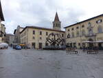 Sansepolcro, Torre di Berta in der Via Venti Settembre (02.04.2022)