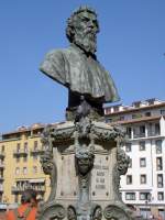 Florenz, Benvenuto Cellini Denkmal (13.10.2006)