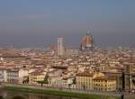 Florenz, Ausblick auf die Altstadt mit Dom (13.10.2006)