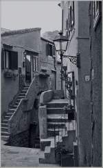 Laternen und Treppen sorgen in Castello fr einen besonderen Charme.