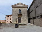 Massa Marittima, kleine Kirche an der Piazza Cavour (22.05.2022)