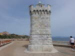 Piombino, Leuchtturm an der Piazza Giovanni Bovio (22.05.2022)