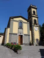 Ponte a Serraglio, Pfarrkirche San Pedro, erbaut 1544 (16.06.2019)