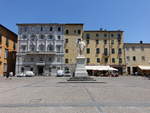 Lucca, Giuseppe Garibaldi Denkmal an der Piazza del Giglio (18.06.2019)