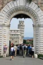 Piazza dei Milracoli in Pisa.