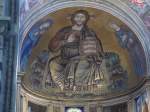 Das Gemlde ber dem Altar im Dom von Pisa, Foto am 21.5.2014  