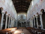 San Piero a Grado, Innenraum der Basilika mit Fresken aus dem 13.