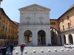 Pisa, Logge di Banchi, erbaut von 1603 bis 1605 durch Bernardo Buontalenti, frher Markt fr Wolle und Seide (18.06.2019)