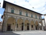 Pistoia, Gebude der Biblioteka Comunale an der Paizza Sapienta (16.06.2019)