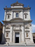 Siena, Stiftskirche Santa Maria in Provenzano, erbaut von 1595 bis 1611 durch Damiano Schifardini und Flaminio del Turco (17.06.2019)