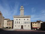 Montepulciano, Palazzo Comunale, erbaut im 14.