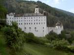 Burgeis, Benediktinerkloster Marienberg, Hauskloster der Grafen von Tarasp, erbaut ab 1201 (04.08.2012)