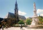 Bozen (Bolzano), Sdtirol, Pfarrkirche, Waltherplatz (August 1994)