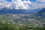 Blick von Vellau auf Meran - 21.07.2025