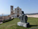 Assisi, Basilika San Francesco, erbaut ab 1228 (26.03.2022)
