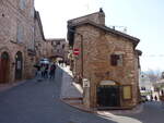 Assisi, Huser in der Via San Giacomo (26.03.2022)