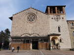 Perugia, Kirche Santa Maria di Monteluce, erbaut bis 1860 (26.03.2022)