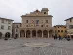 Montefalco, Rathaus an der Piazza Comunale (27.03.2022)