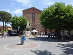 Citta della Pieve, Santuario della Madonna di Fatima an der Piazza Giacomo Matteotti (21.05.2022)