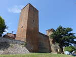 Citta della Pieve, mittelalterliche Stadtmauer mit Burg aus dem 14.
