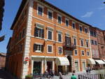 Citta della Pieve, Palazzo Orlandini an der Piazza Plesbiscito (21.05.2022)