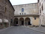 Narni, Concattedrale di San Giovenale, erbaut ab 1047, Fassade aus dem 15.