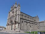 Orvieto, gotischer Dom, erbaut ab 1288 durch Arnolfo di Cambio, vollendet im 14.