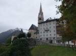 Buchenstein, Rathaus und Kirche San Giacomo Maggiore (24.09.2015)