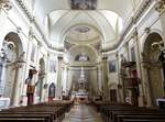 Comelico, barocker Innenraum der Pfarrkirche St.