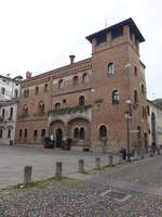 Padova/Padua, Palazzo an der Piazzetta San Nicolo (28.10.2017)