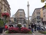 Padova/Padua, Marienstatue an der Piazza Giuseppe Garibaldi (28.10.2017)