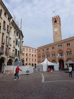 Treviso, Palazzo dei Trecento an der Piazza dei Signori (18.09.2019)